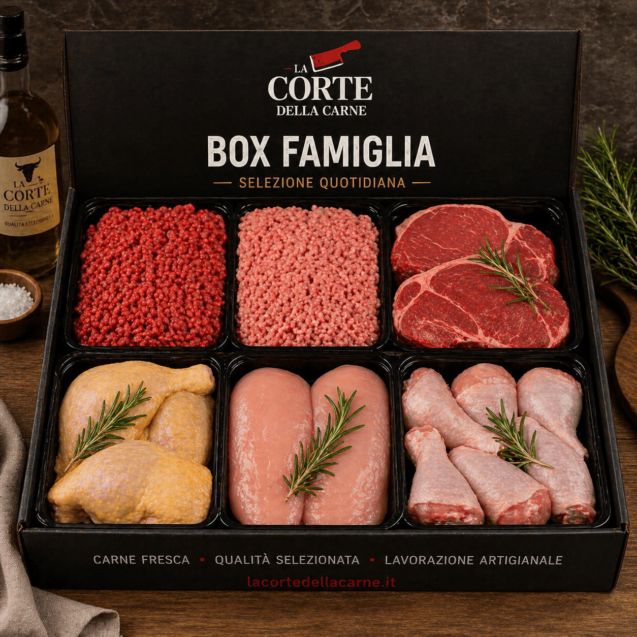 Box Famiglia – Selezione Quotidiana - Macelleria La Corte della Carne