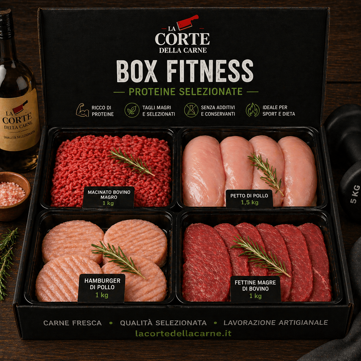Box Fitness – Proteine Selezionate - Macelleria La Corte della Carne