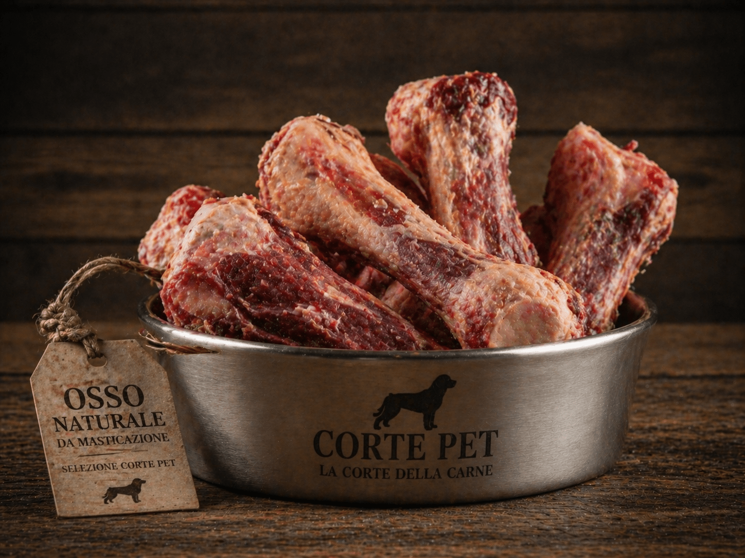 Osso Naturale da Masticazione – Selezione Corte Pet - Macelleria La Corte della Carne